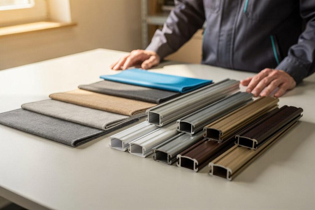 Materialien im direkten Vergleich