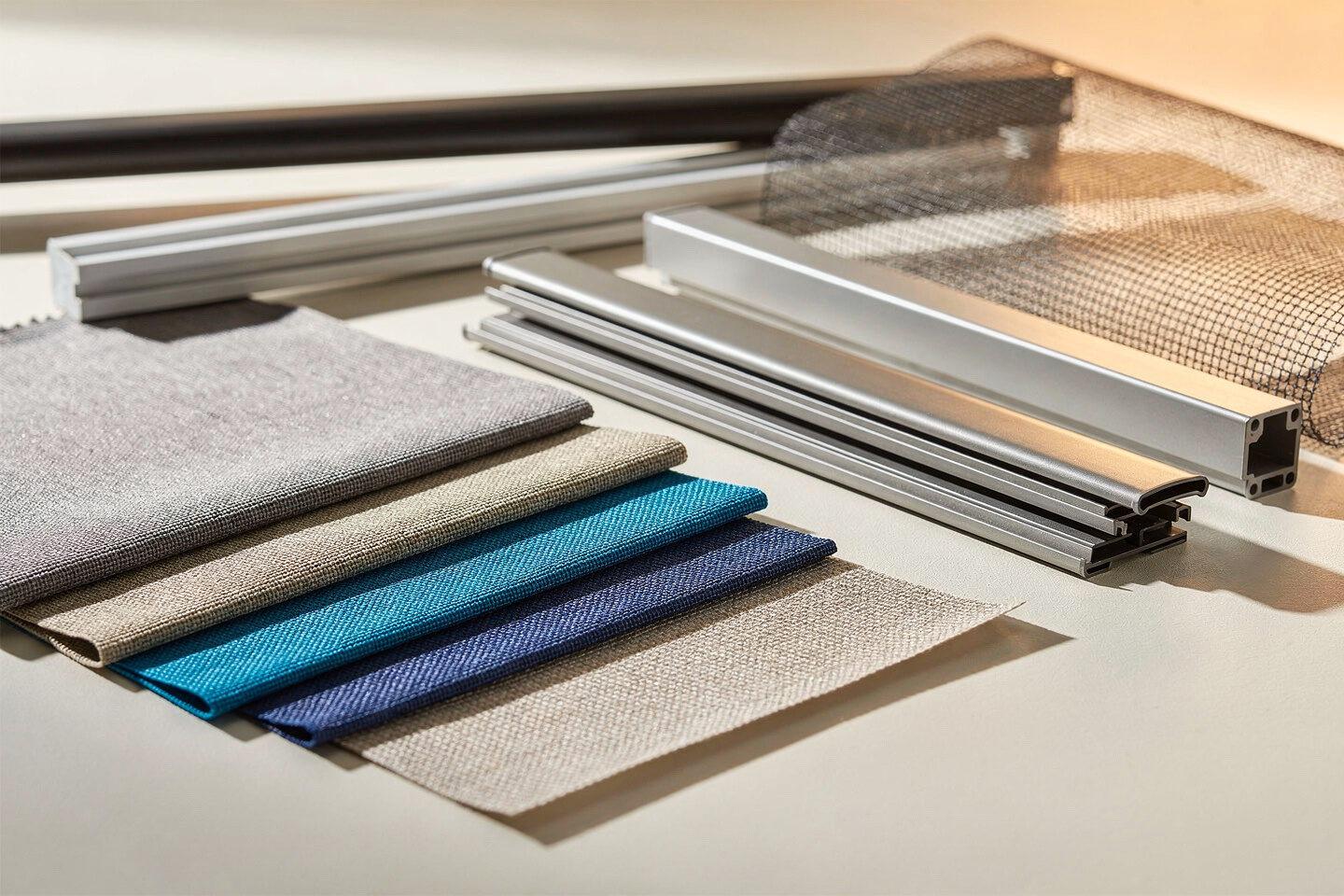 Materialien – Markisen, Rollläden, Sonnenschutzlösungen