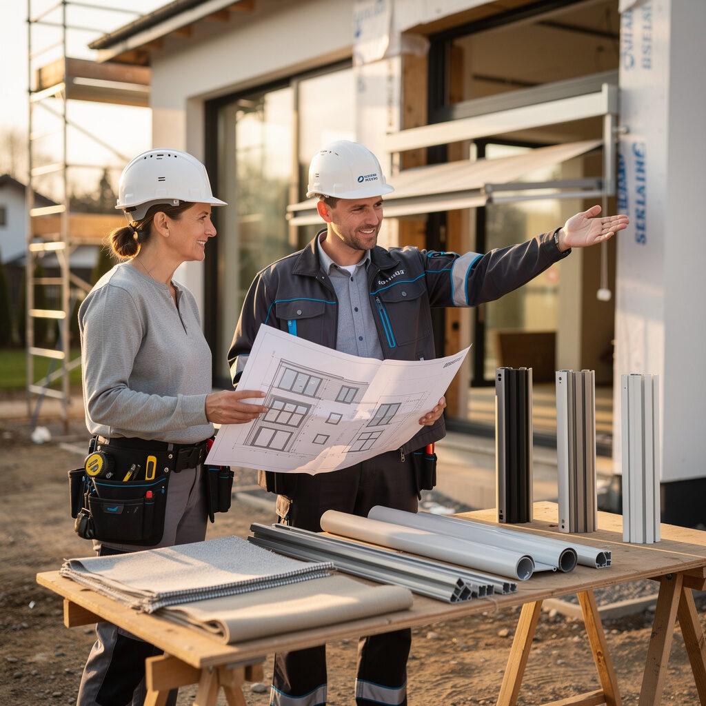 Planung für private Wohngebäude: passgenauer Sonnenschutz von Anfang an
