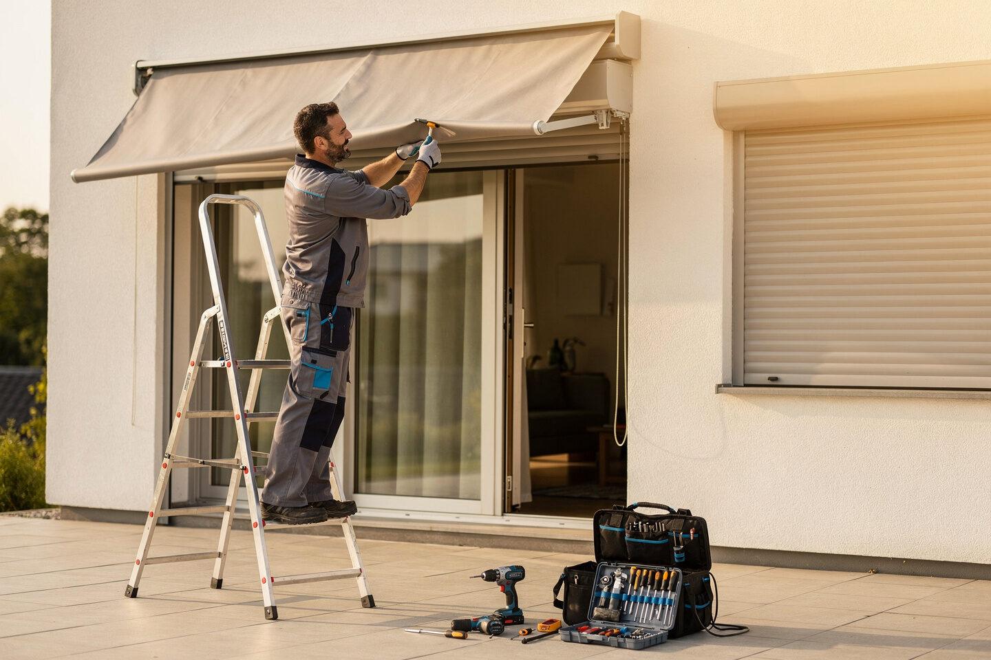 Reparatur – Markisen, Rollläden, Sonnenschutzlösungen