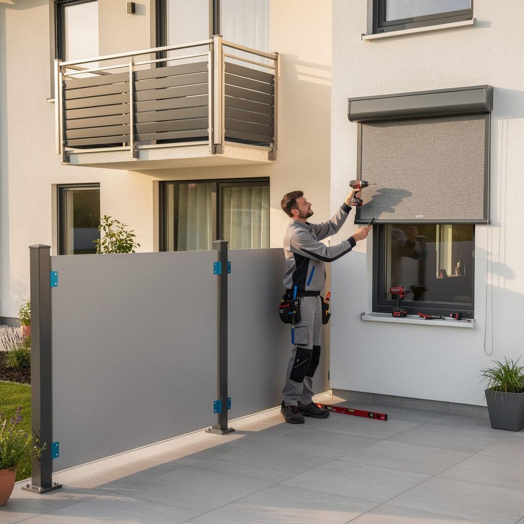 Sichtschutz für den Privatbereich: Lösungen für Terrasse, Balkon und Fenster
