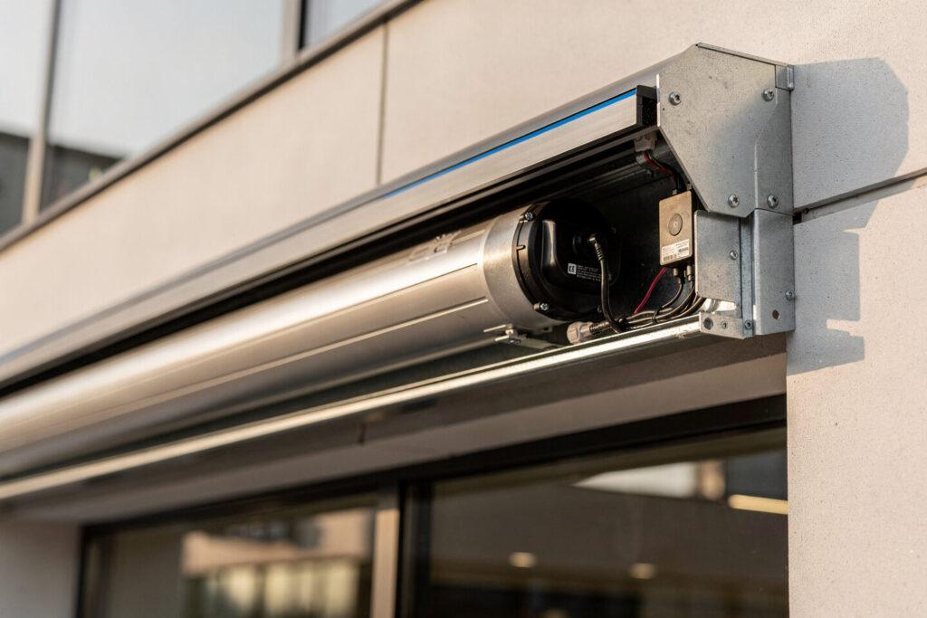 Technische Ausstattung für gewerbliche Sonnenschutzanlagen